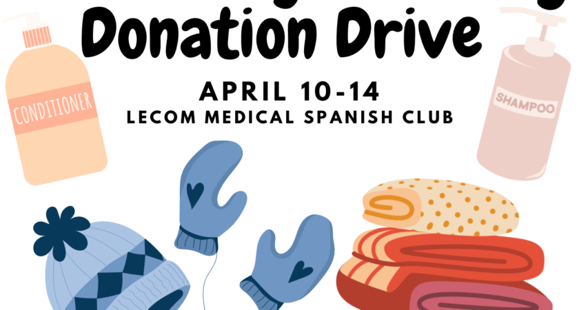 Community of Caring Donation Drive Hosted by Medical Spanish Club