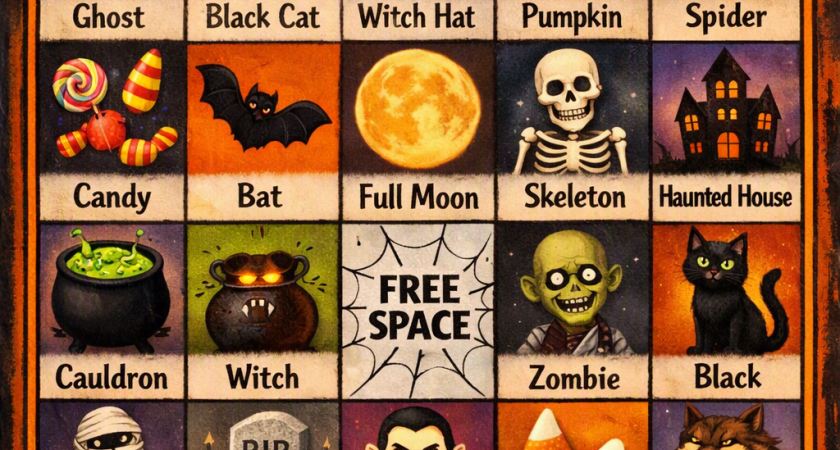 Halloween Bingo Community Service Event!
