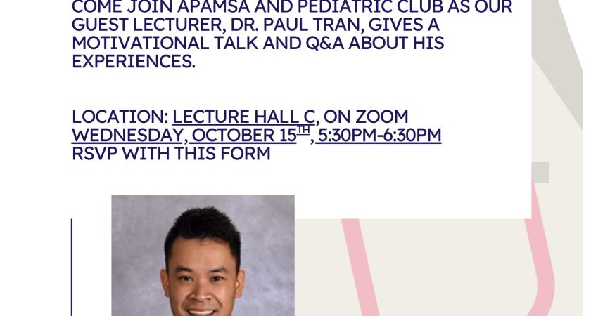 Pediatrics Club x APAMSA Virtual Guest Speaker Event