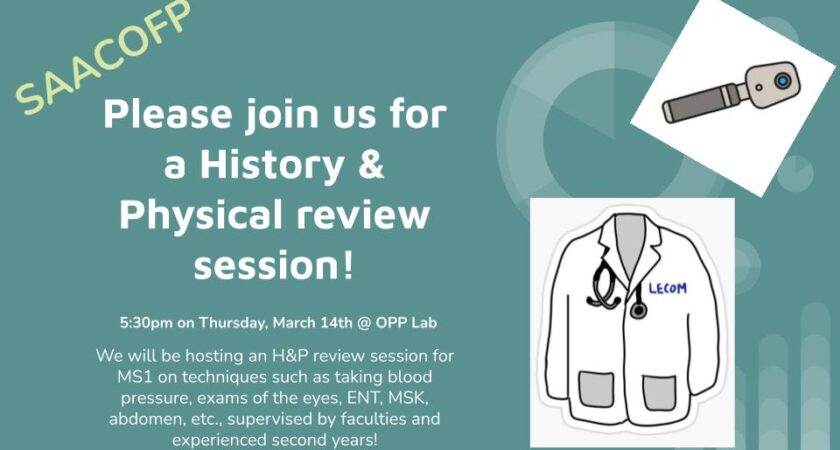 H&P Review Session Poster