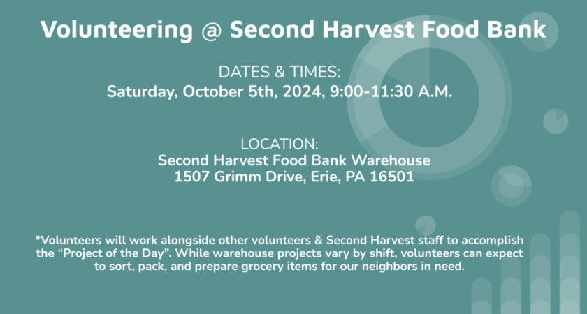 Volunteering @ Second Harvest Food Bank