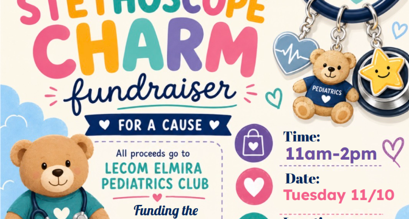Pediatrics Club Stethoscope Charm Fundraiser